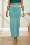 Zivame All Day Flared Mermaid Reversible Saree Shapewear - Emerald N Ice Green — thumbnail 2